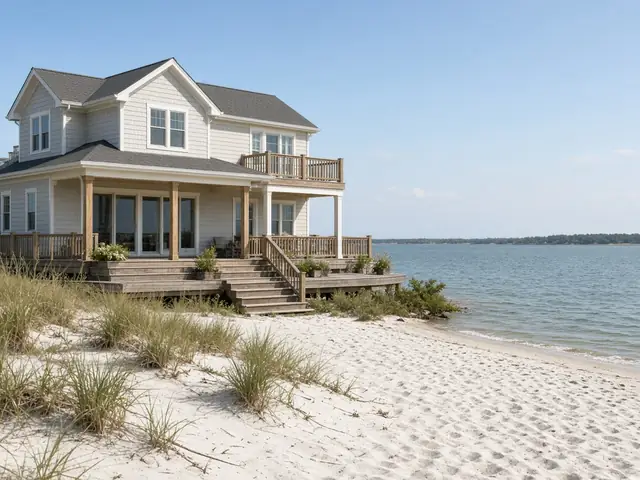 Bay Beach House waterfront rental